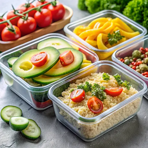 अवोकाडो और मसालेदार बाजरा चाट